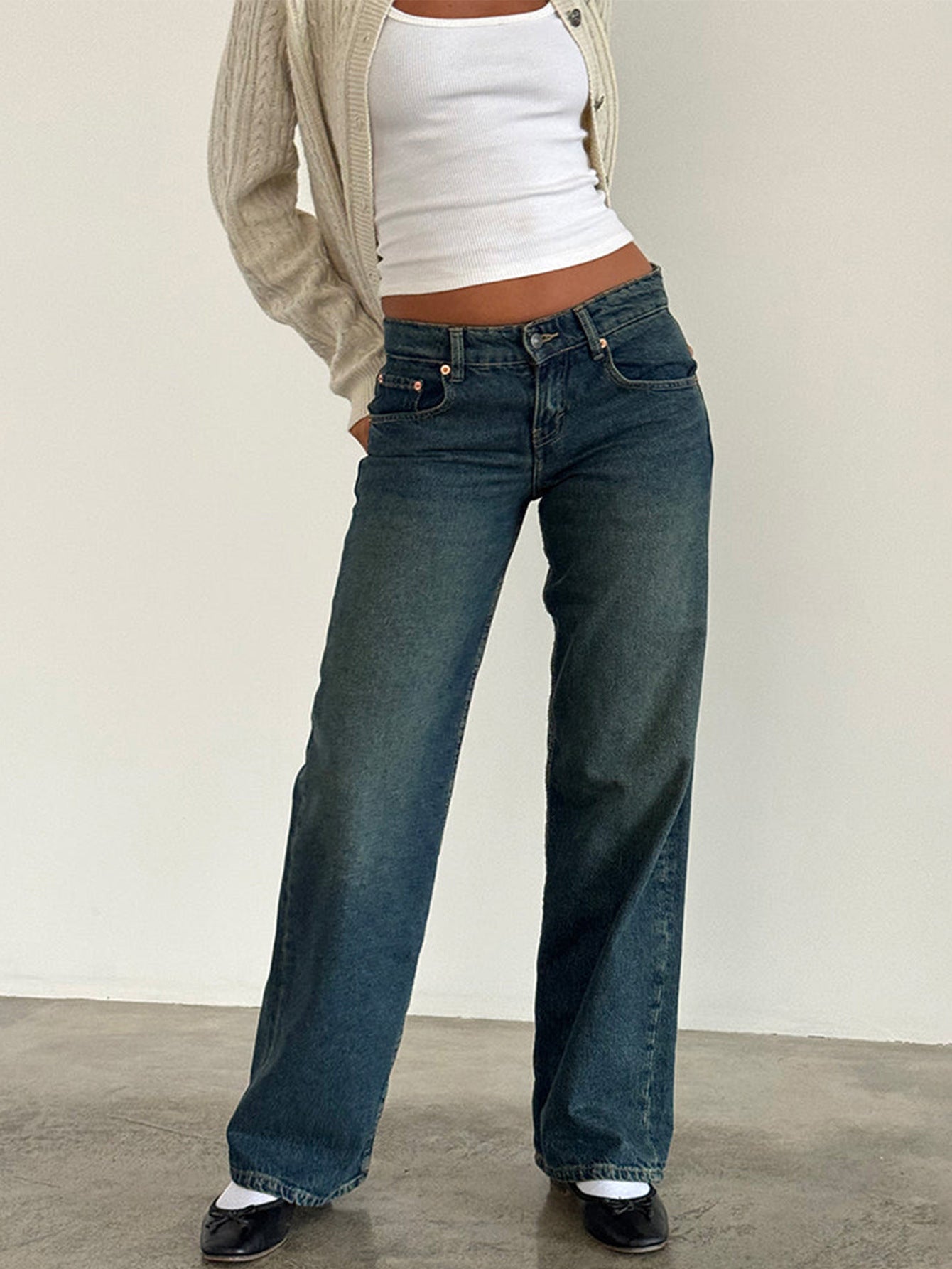 Wide jeans