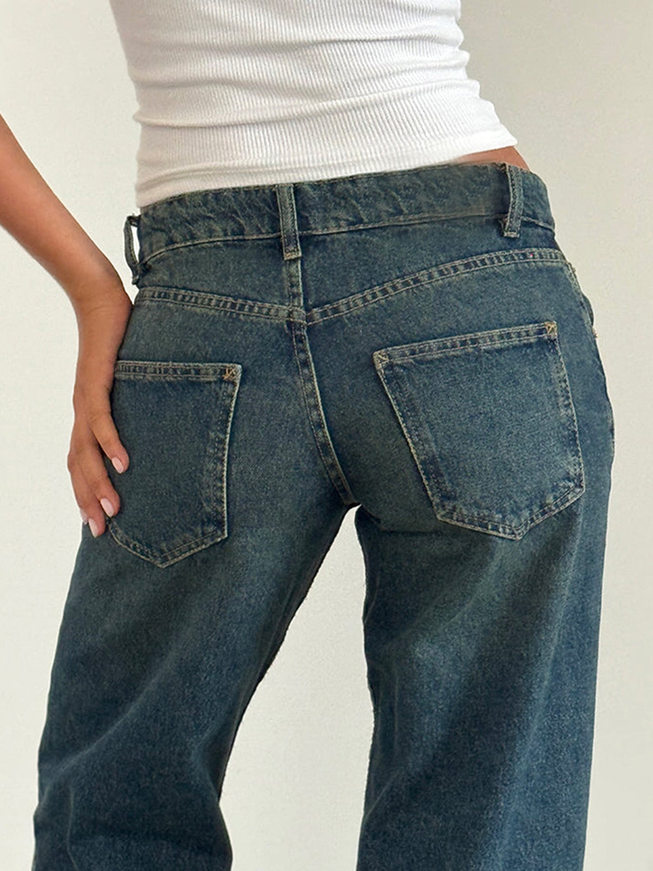 Wide jeans