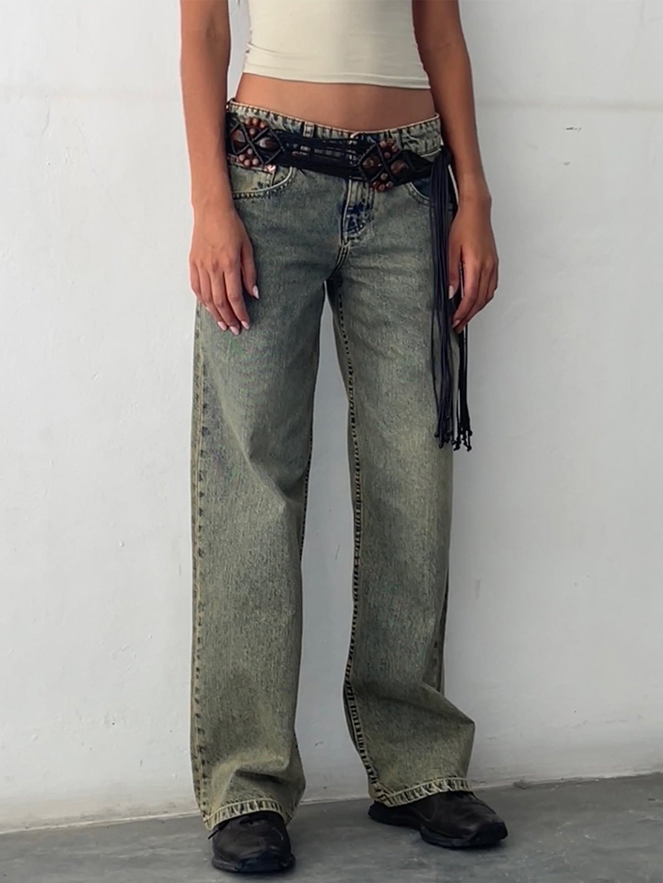 Wide jeans