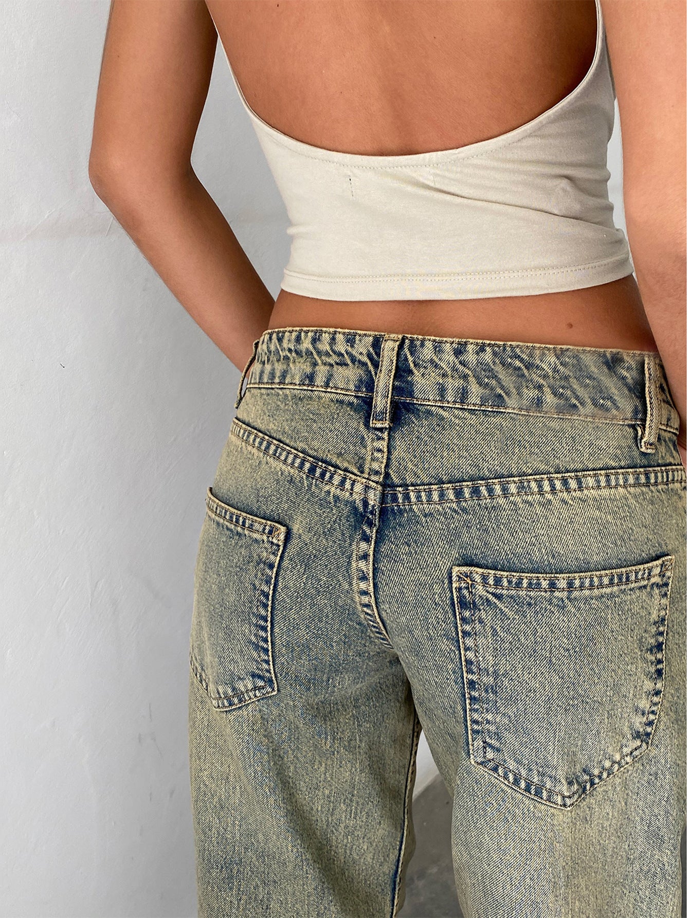 Wide jeans