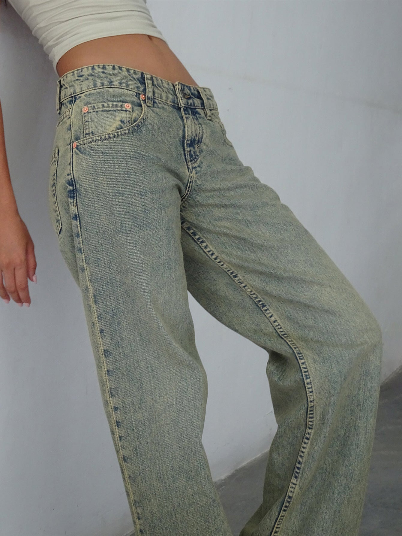 Wide jeans